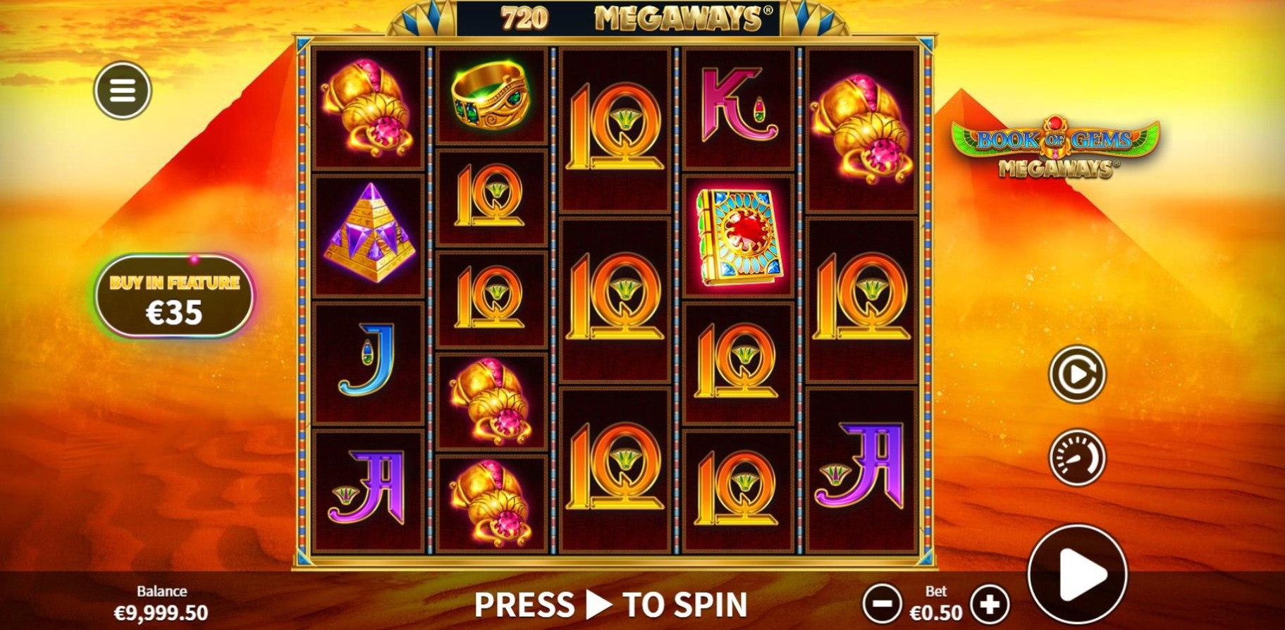 Book of Gems Megaways