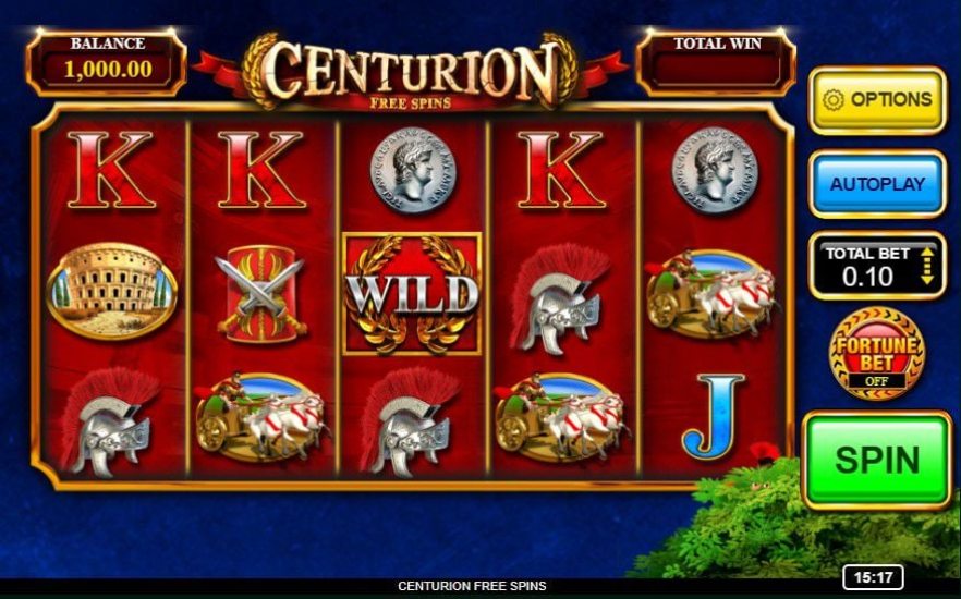 Centurion Free Spins