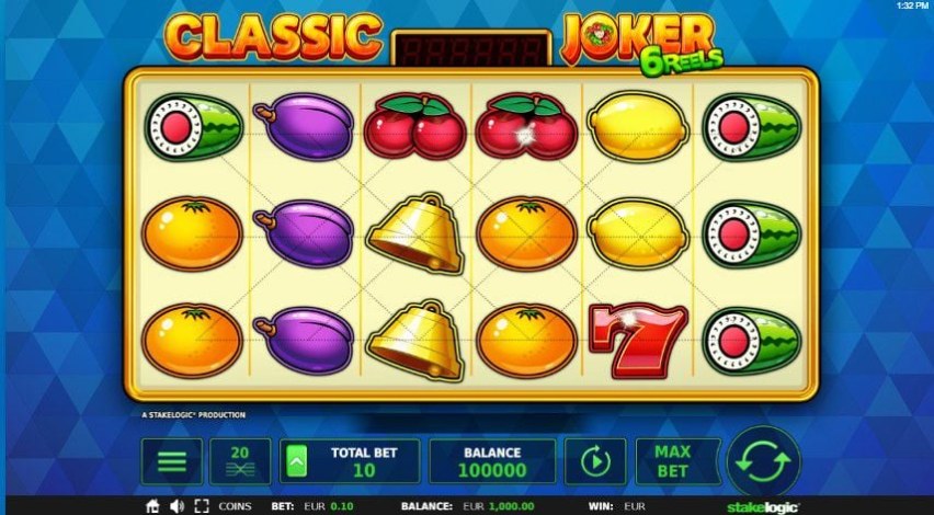 Classic Joker 6 Reels