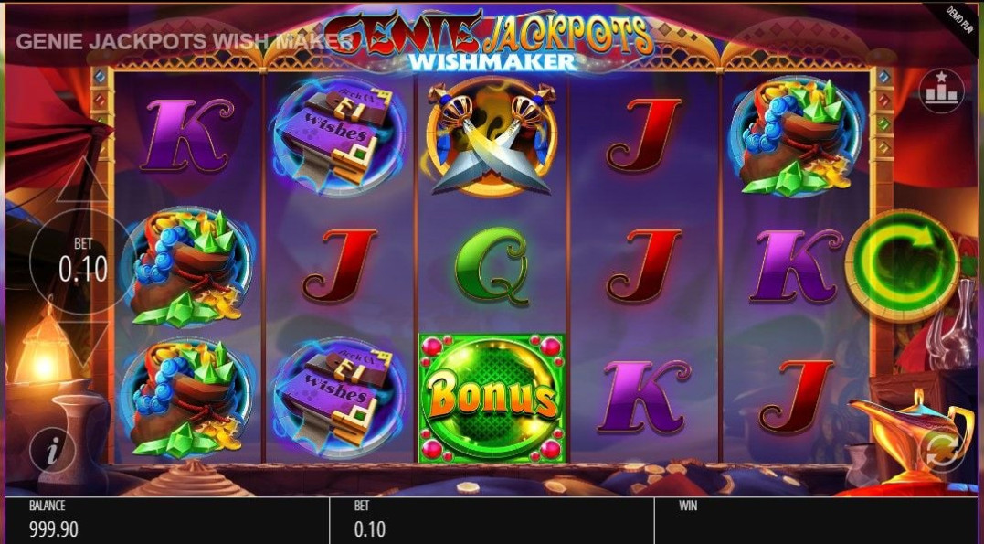 Genie Jackpots Wishmaker
