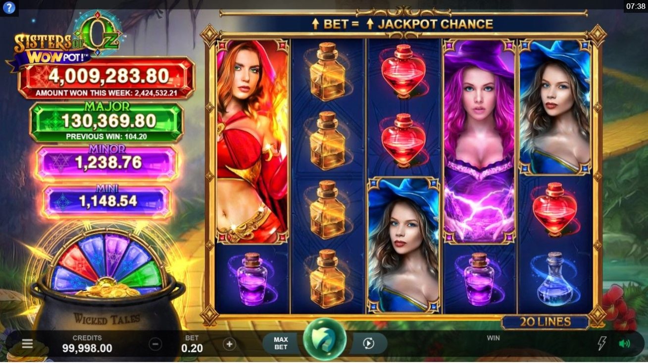 Sisters of OZ WowPot